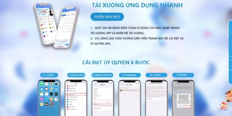 Tải app 123b iOS cực đơn giản